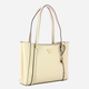 Сумка шопер жіноча зі штучної шкіри Guess Daryna HWVG9493230-BON Молочна (800070334903) - зображення 3