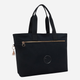 Torebka shopper damska materiałowa Kipling Colissa KPKI338162Q1001 Czarna - obraz 4