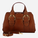 Torebka shopper damska skórzana The Bridge Elena 441614VR-14 Brązowa - obraz 1