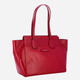 Torebka shopper damska skórzana The Bridge Elettra 44674501-IJ Czerwona - obraz 3