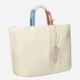 Torebka shopper damska materiałowa Rebelle Filippa REB0182T0010-0076 Biała - obraz 3