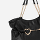 Сумка шопер жіноча Love Moschino JC4036PP1MLB0000 Чорна (800070339035) - зображення 4