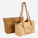 Torebka shopper damska duża 1A Classe LC19S600-0010 Brązowa - obraz 4