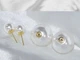 Серьги бижутерия Две жемчужины Fashion Jewelry золотистые - изображение 12