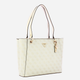 Torebka shopper damska duża Guess Noelle HWBG7879250-BNN Mleczna - obraz 3
