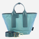 Torebka shopper damska materiałowa Furla Piuma WB01269BX30503960S1007 Niebieska - obraz 4