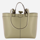 Torebka shopper damska skórzana IUNTOO Riviera 181003-CAPPUCCINO-C05 Kapuccino - obraz 2