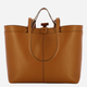 Torebka shopper damska skórzana IUNTOO Riviera 181002-CUOIO-C17 Brązowa - obraz 2