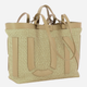 Torebka shopper damska duża IUNTOO Sibilla 181202-NATURALE+CAMMELLO-C81 Beżowa - obraz 3