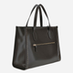 Сумка шопер жіноча зі штучної шкіри Guess Silvana HWVC8665220-BLA Чорна (800070334896) - зображення 3