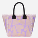 Torebka shopper damska materiałowa Braccialini Summer B18221-TC-3219 Różowa - obraz 2