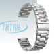 Ремешок титановый 22мм для Samsung Браслет из титана Silver Titanium BeWatch (T0422411.2) - изображение 1
