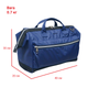 Сумка саквояж дорожная DERBY FitnessBag, спортивная фитнес сумка ручная кладь в самолет лоукост 40 30 20 синяя - изображение 2
