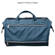 Сумка дорожная спортивная DERBY FitnessBag фитнес сумка-саквояж ручная кладь 40 30 20 в самолет лоукост серая - изображение 6