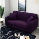 Захисний чохол на тримісний диван Diana Textile Plush Velvet, 190x230 см, Фіолетовий - зображення 6