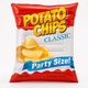 Надувний матрац Intex Potato Chips 178×140 см — пляжний пліт у вигляді чіпсів для дітей і дорослих, арт. 58776 - зображення 1