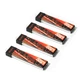 Набір акумуляторів 4 шт BetaFPV LAVA 1S BT2.0 550 mAh для Cetus X та Cetus Pro Meteor - зображення 2
