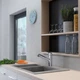 Cмеситель для кухни с выдвижной лейкой HANSGROHE Focus M42 EcoSmart хром латунь 71865000 - изображение 4