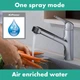 Cмеситель для кухни с выдвижной лейкой HANSGROHE Focus M42 EcoSmart хром латунь 71865000 - изображение 6
