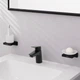 Cмеситель для умывальника однорычажный HANSGROHE Logis черный металл с донным клапаном 71077670 - изображение 2
