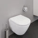Унитаз подвесной безободковый белый DURAVIT D-Neo с сиденьем с микролифтом 45880900A1 - изображение 2