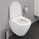 Унитаз подвесной безободковый белый DURAVIT D-Neo с сиденьем с микролифтом 45880900A1 - изображение 5