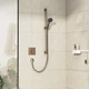 Зовнішня частина змішувача без прихованої частини HANSGROHE DuoTurn E бронза метал 155x155мм 75617140 - зображення 3