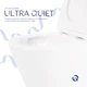 Унитаз подвесной безободковый белый Q-TAP Swan с сиденьем с микролифтом QT16335180W - изображение 4