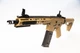 Набір Дитячий іграшковий автомат Орбіган AR15 Pro (MK6) акумуляторний + орбізи 50 000 шт (гідрогелеві кульки) / Гель бластер (orbeez gel blaster) Золотий - зображення 11