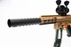 Набір Дитячий іграшковий автомат Орбіган MK6 Pro (AR15 Pro) акумуляторний + орбізи 50 000 шт (гідрогелеві кульки) / Гель бластер (orbeez gel blaster) Золотий - изображение 11