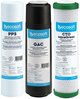 Комплект картриджів Ecosoft 1-2-3 для осмосу Absolute (поліпропілен+GAC+AquaGreen) - изображение 1