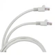 Патч-корд Legrand CAT 5e F-UTP, 0.5м, AWG 26, PVC, сірий - изображение 2