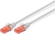 Патч-корд DIGITUS CAT 6 UTP, 20м, AWG 26/7, Cu, LSZH, сірий - изображение 1