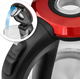 Електрочайник з підсвіткою 1,7л, 2200Вт, SB9114 / Скляний чайник прозорий (L) - изображение 4