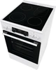 Плита Gorenje электрическая стеклокерамическая 70л для приготовления пищи с паром таймер конвекция белая (629634) - изображение 2