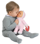 М'яка іграшка лялька Chicco My First Doll 30 см Рожева (8058664176427) - зображення 9