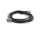 Аудио-видео кабель DVI (M)-3RCA (M) Voltronic 2 феррита, 3 м, Черный (YT-DVI (M)-3RCA(M)-3) - изображение 1