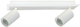 Reflektor punktowy Light Prestige Parma LP-0612/2WS WH - obraz 2