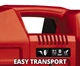Компресор автомобільний акумуляторний Einhell TE-AC 36/8 Li OF Set-Solo PXC, 36В, 130л/хв, в формі валізи, безмасляний, пістолет і шланг в комплекті, без АКБ та ЗП - изображение 5