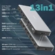 Док-станція DIGITUS USB-C > 3xHDMI/2xDP/4xUSB-A/USB-C/RJ54/DC/Audio - зображення 7