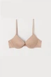 Бюстгальтер push-up H&M 270506098_beige 70E Темно-бежевий - изображение 6