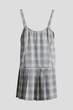 Сарафан H&M 271242011 152 Світло-сірий/Клітинка - зображення 1