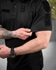 Тактична футболка-поло Patriot Black для поліції з лакости з нейлоном та еластаном XXXL - зображення 3