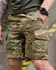 Тактичні шорти 762 Мультикам ріп-стоп з резинкою та кишенями для активного відпочинку L - зображення 1