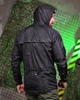 Ветровка дождевик мембранная Black компактная складывается в карман XL - изображение 3