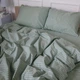 Простынь на резинке MirSon Royal Soft Stripe 30-0031 Jesse 180x200 см (2200011308449) - изображение 3