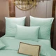 Простынь на резинке MirSon Royal Soft Stripe 30-0013 Azure 150x190 см (2200011304496) - изображение 2