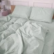 Простынь на резинке MirSon Royal Soft Stripe 30-0027 Jasper 150x200 см (2200011306841) - изображение 1