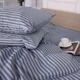 Простынь на резинке MirSon Royal Soft Stripe 30-0030 Georgia 120x190 см (2200011307961) - изображение 2