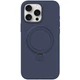 Чохол Silicone Case Full Protective with Ring для Apple iPhone 14 Pro Max (6.7") Dark Blue - зображення 1